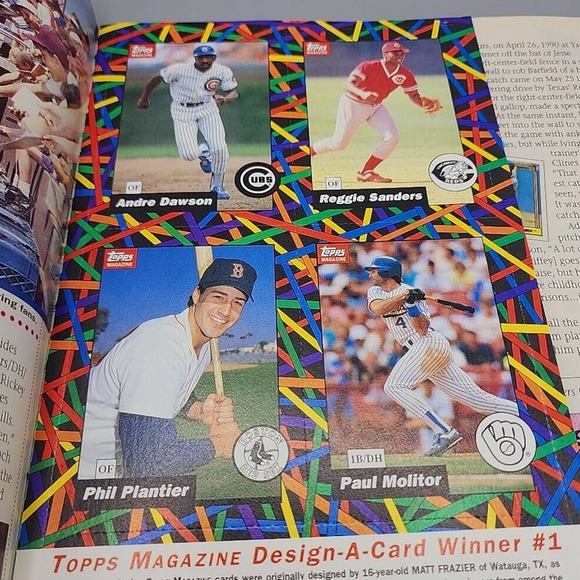 Ken Griffey Jr. Topps Magazine Collectors' Edition #9 Winter 1992 8 Card Insert - Picture 9 of 10